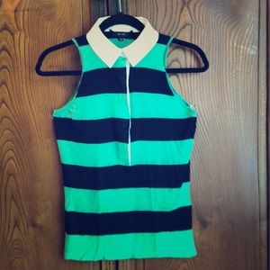 Gucci. Cashmere Halter Polo shirt